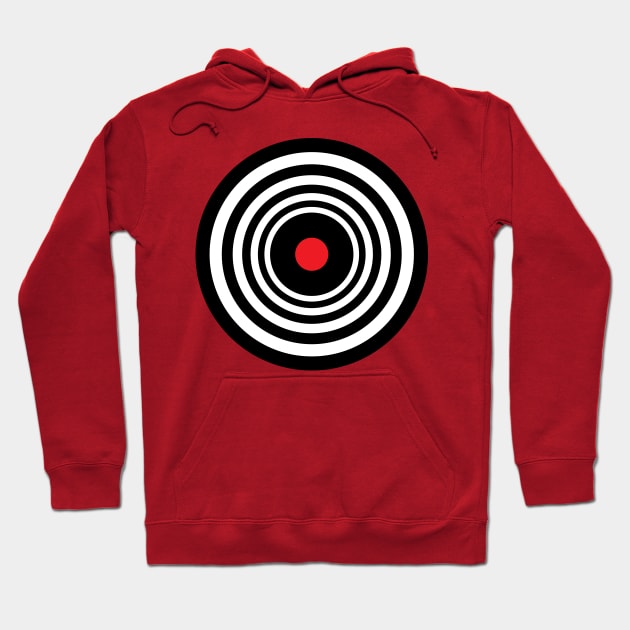 You are the target! Hoodie by melenmaria